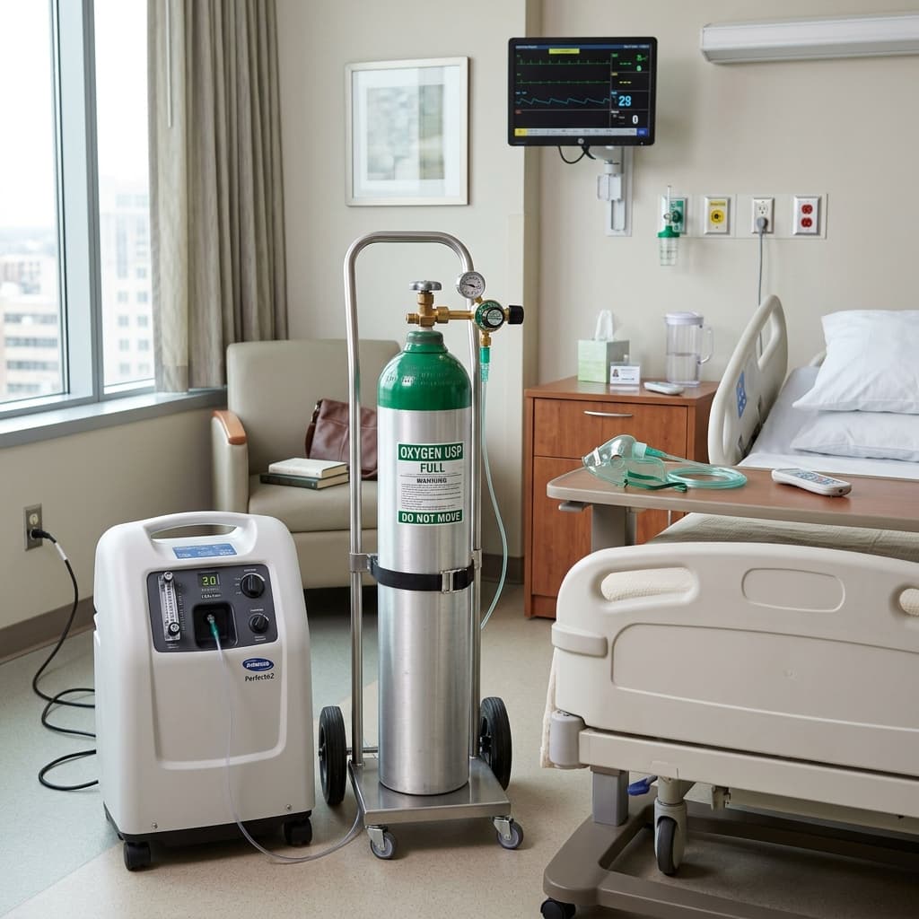 Oxygen Support Setup